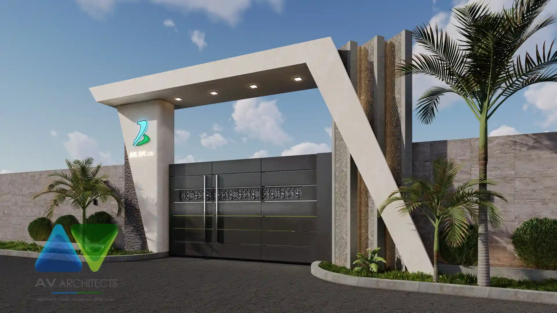 BTLEPC Entrance Gate commercial Interior Project